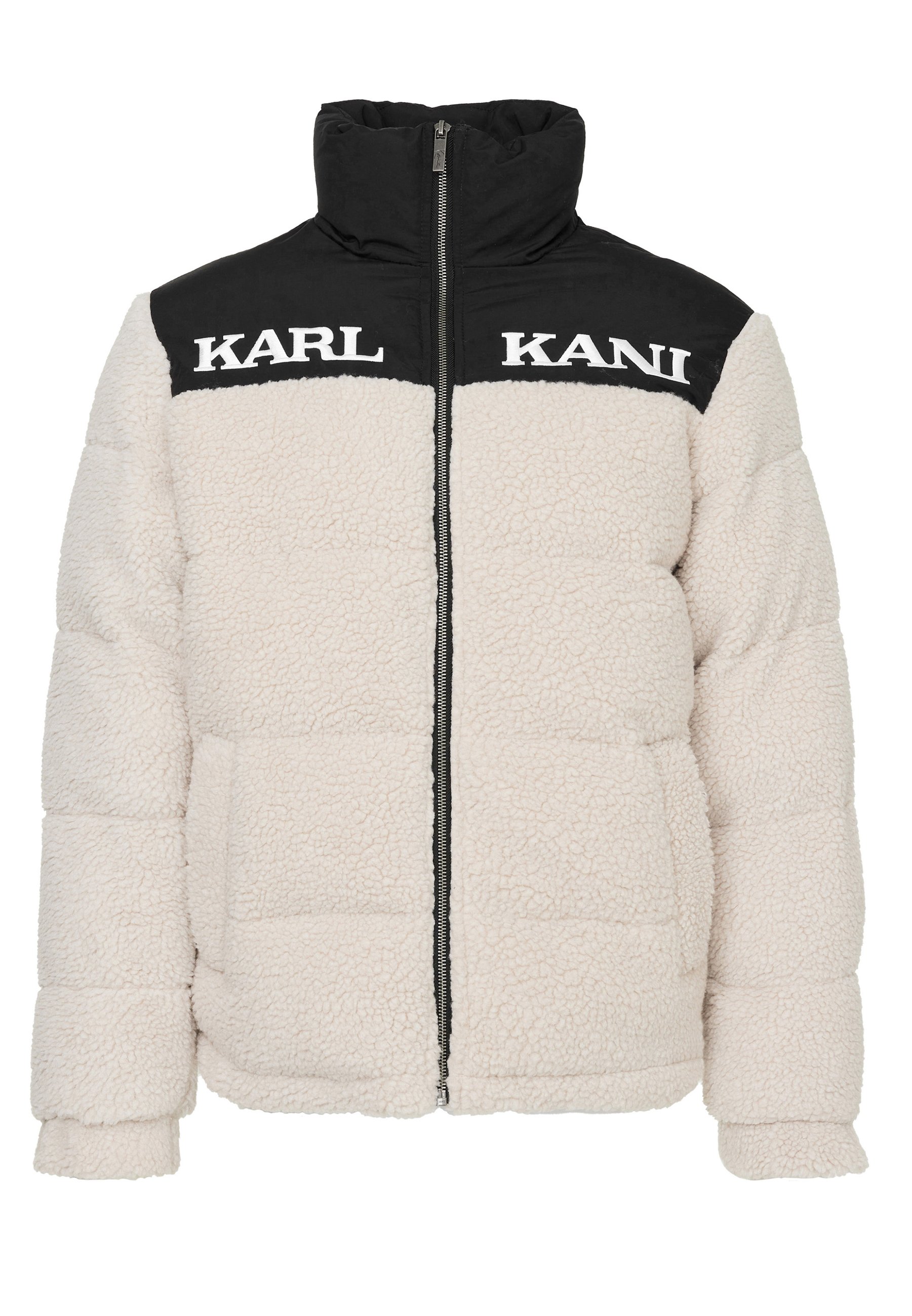 Karl kani retro puffer jacket light sand Outlet